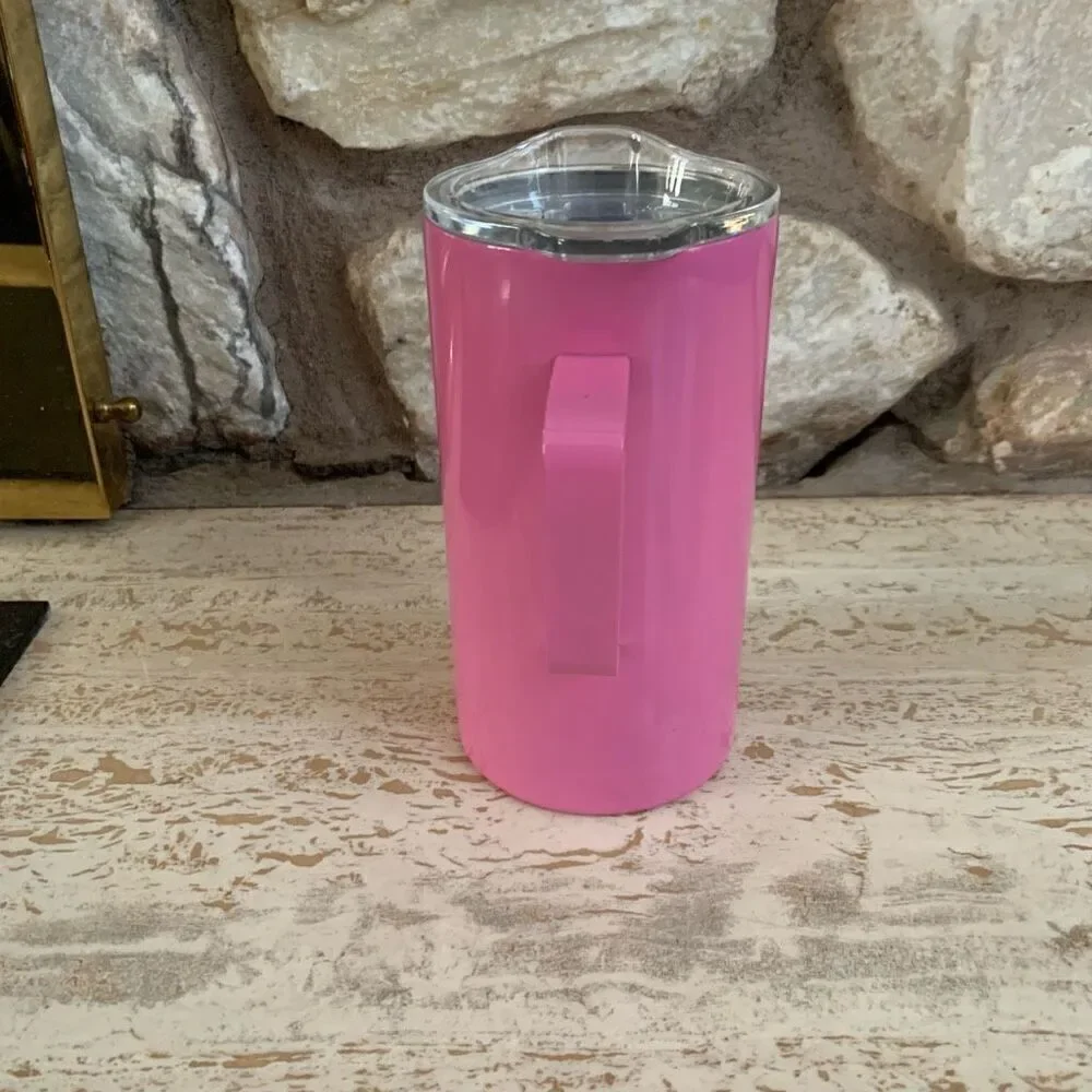 NWOT Blushing Hello kitty Love stainless steel insulated travel mug